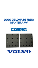 JOGO DE LONA DE FREIO DIANT. (Cod. 28438)