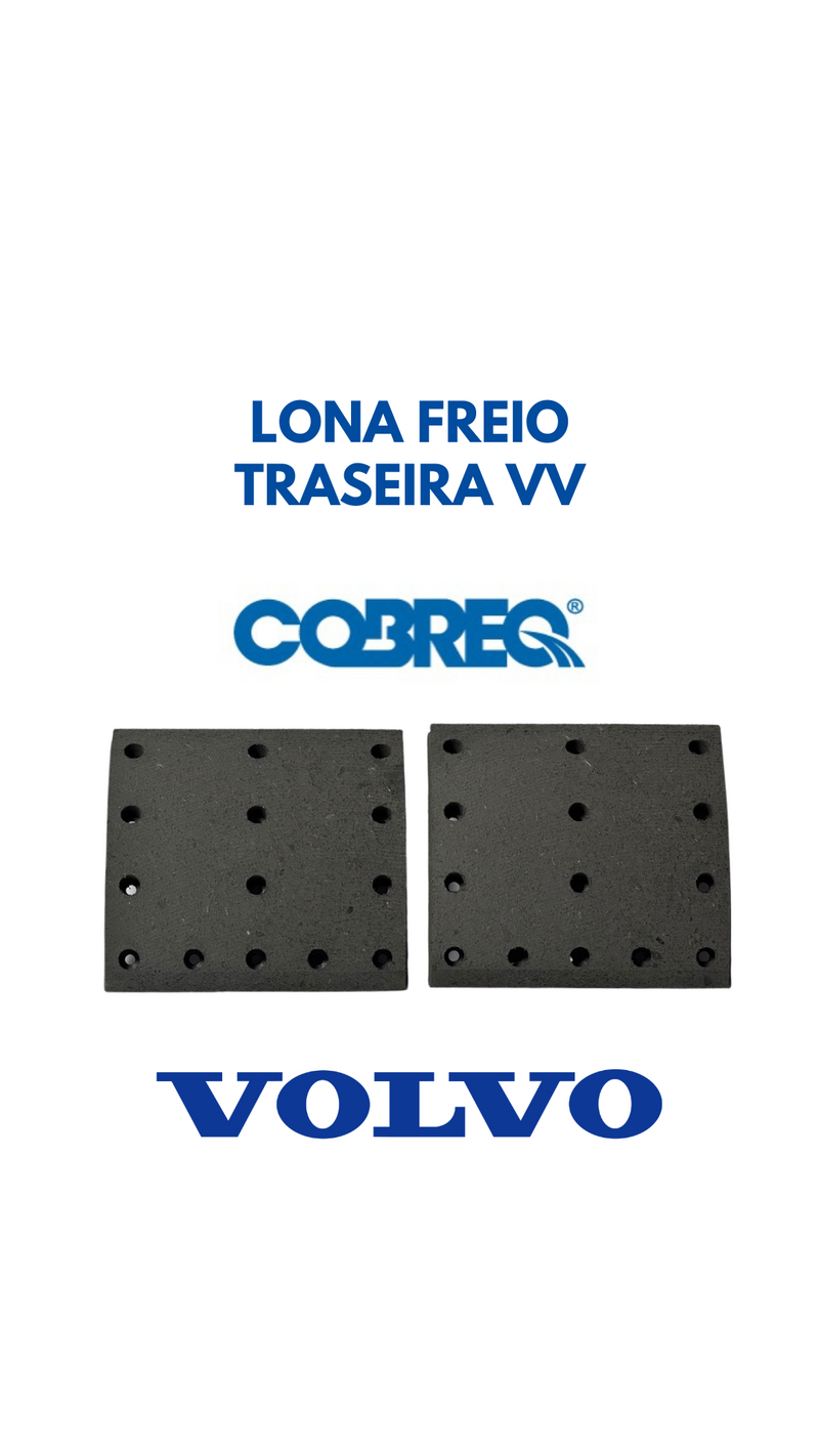 LONA DE FREIO TRASEIRA (Cod.26571)