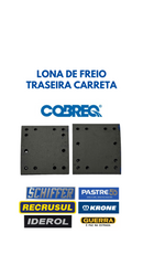 LONA DE FREIO TRASEIRA (JOGO) (Cod.4515T)