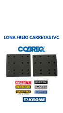 LONA DE FREIO CARRETA - SISTEMA MASTER (Cod.14366)