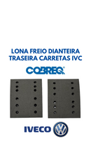 LONA FREIO DIANTEIRA E TRASEIRA CARRETAS IVC (Cod.26930)