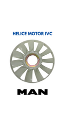 HÉLICE DO MOTOR MAN VW – (Cód. 127601)