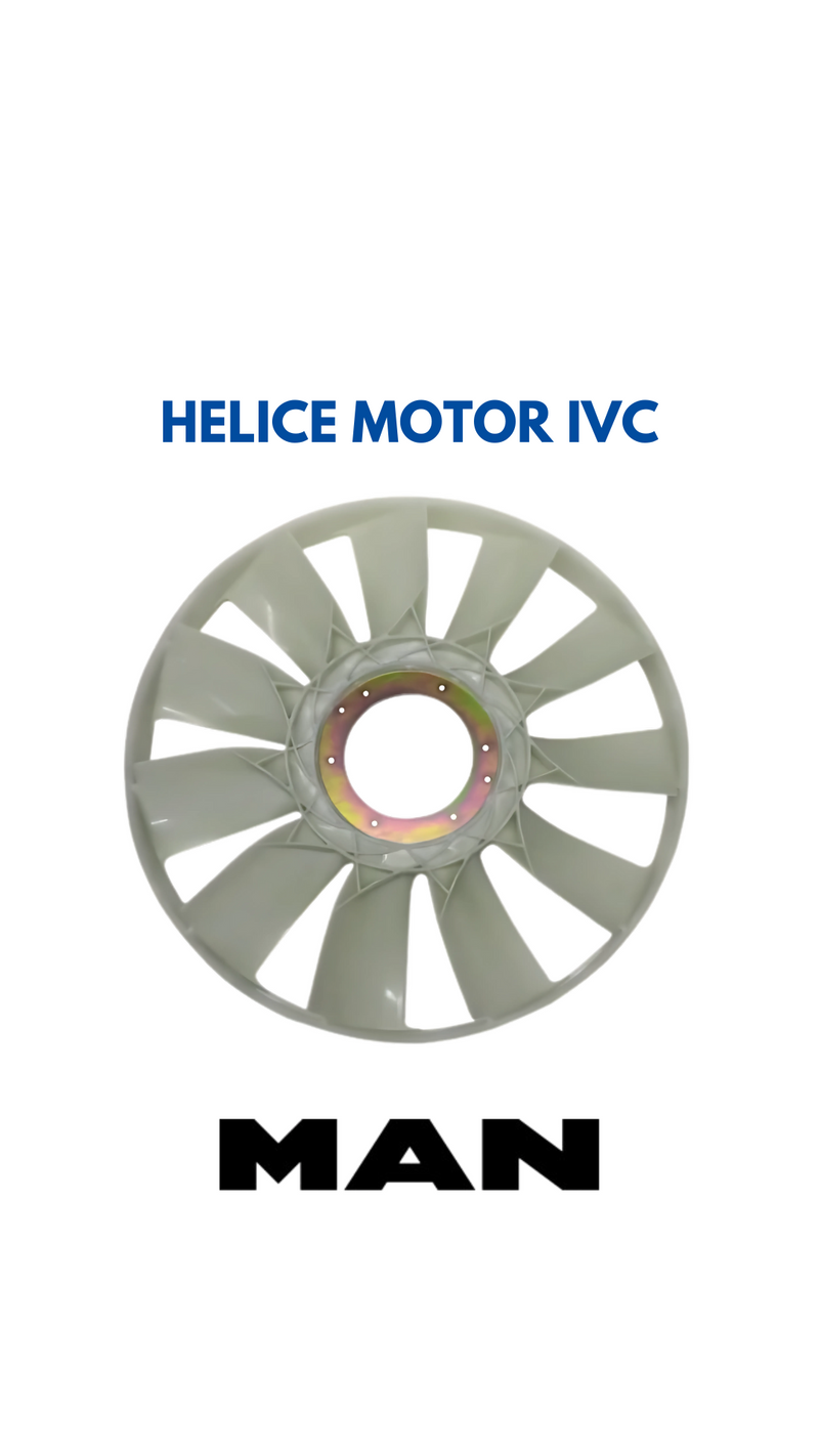 HÉLICE DO MOTOR MAN VW – (Cód. 127601)